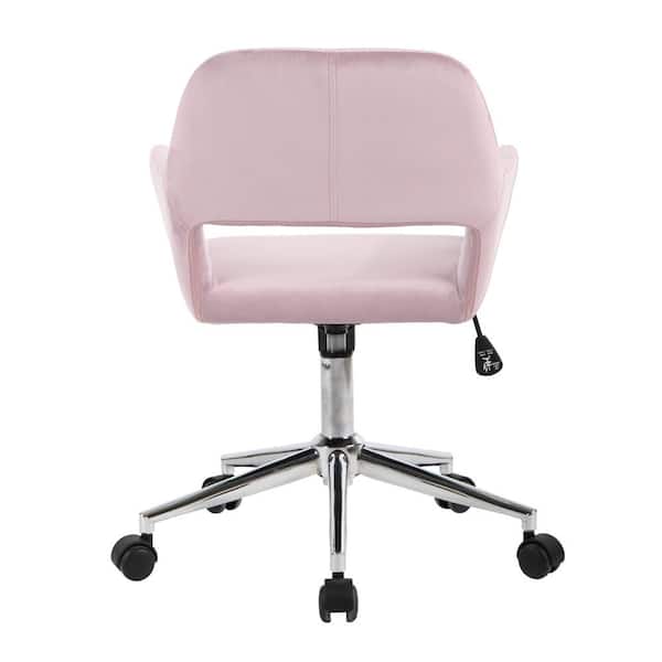 https://images.thdstatic.com/productImages/1fbb79d2-9065-4215-8588-4266c82217cf/svn/blush-task-chairs-ross-chrome-velvet-blush-44_600.jpg