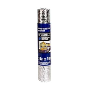Reflective Foam Thermal Foil Insulation Radiant Barrier 3x15 Ft Roll 1/4" 45SQFT 