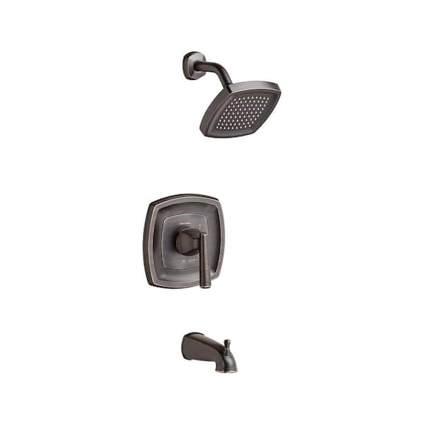 American Standard Edgemere 1-Handle Shower Faucet Trim Kit for Flash Rough-in Valves in Legacy Bronze (Valve Not Included)