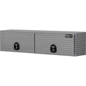LucaSng 39'x13'x10' Black Aluminum Heavy Duty Pick Up Truck Bed Tool Box Trailer Storage Box w/Lock & Keys, 39 in x 13 in x 10 in