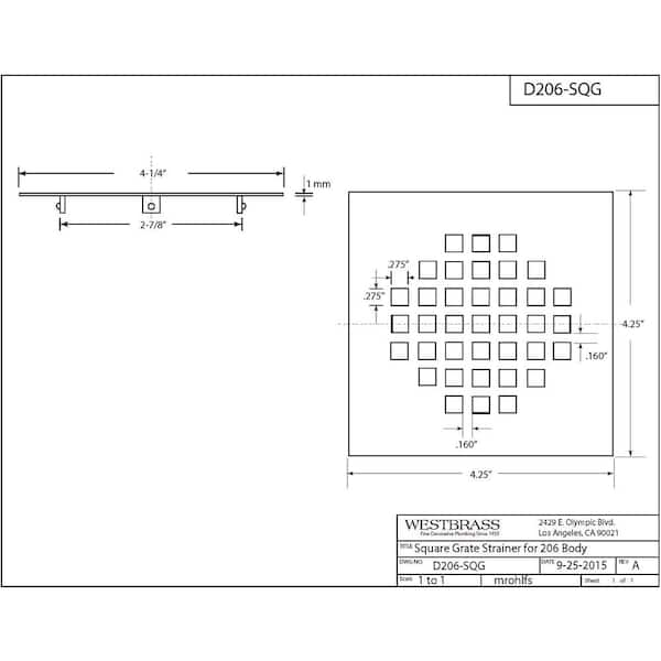 https://images.thdstatic.com/productImages/1fbf236d-d833-462f-9780-13268dcf3f33/svn/polished-nickel-westbrass-drains-drain-parts-d206-sqg-05-c3_600.jpg