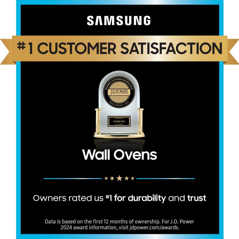 Samsung 30" Stainless Steel Smart Electric Wall Oven