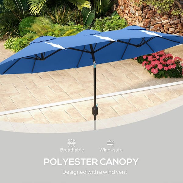 12w12 ft patio umbrella LAUSAINT HOME 12FT Deluxe Cantilever Umbrella Patio Cantilever Umbrell –  Lausaint Home
