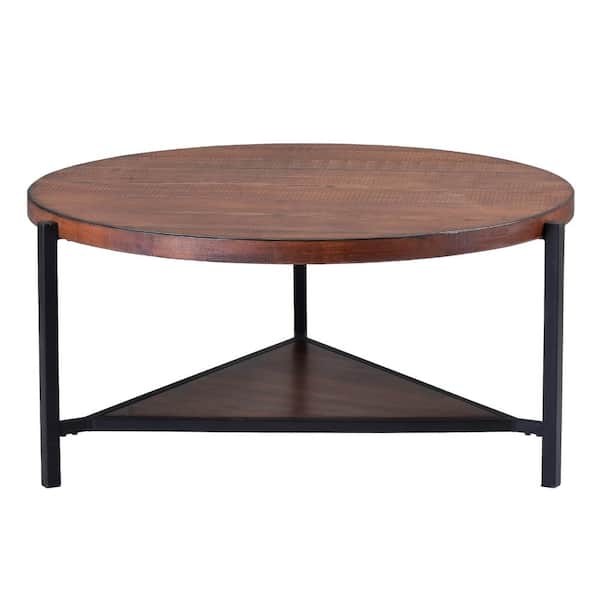 Harper Bright Designs 36 In Brown, 36 Round Coffee Table
