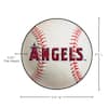 FANMATS Los Angeles Angels Baseball Red 2 ft. x 2 ft. Round Area Rug 32400  - The Home Depot