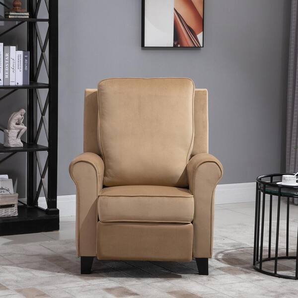 light tan recliner