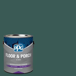 1 gal. PPG13-30 Sea Glass Satin Interior/Exterior Floor and Porch Paint