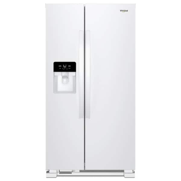Whirlpool 25 cu. ft. Side by Side Refrigerator in White