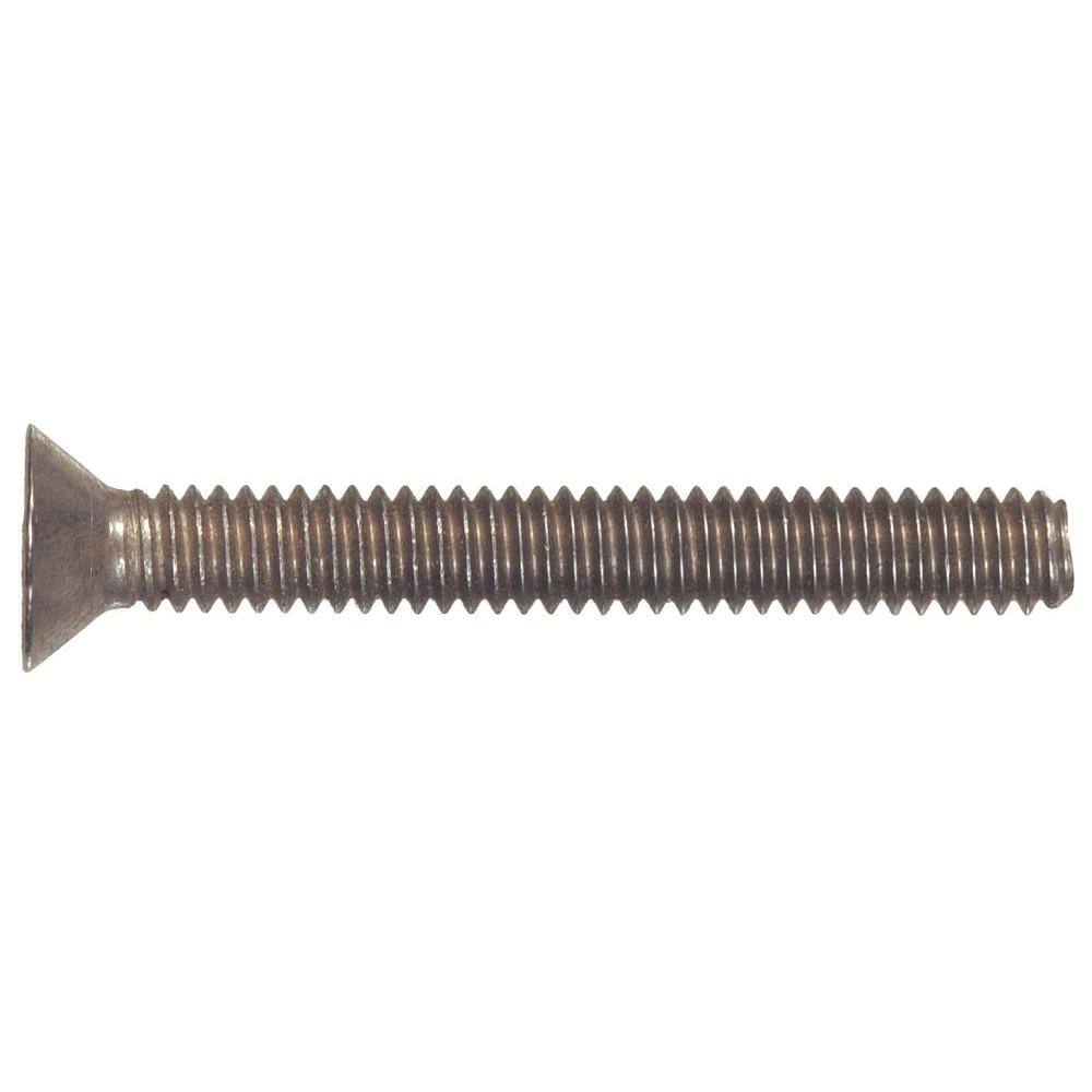25-Pack Nylon Flat Head Machine Screw The Hillman Group 59529 8-32 x 1-Inch 25-Pack Nylon Flat Head Machine Screw The Hillman Group 59529 8-32 x 1-Inch