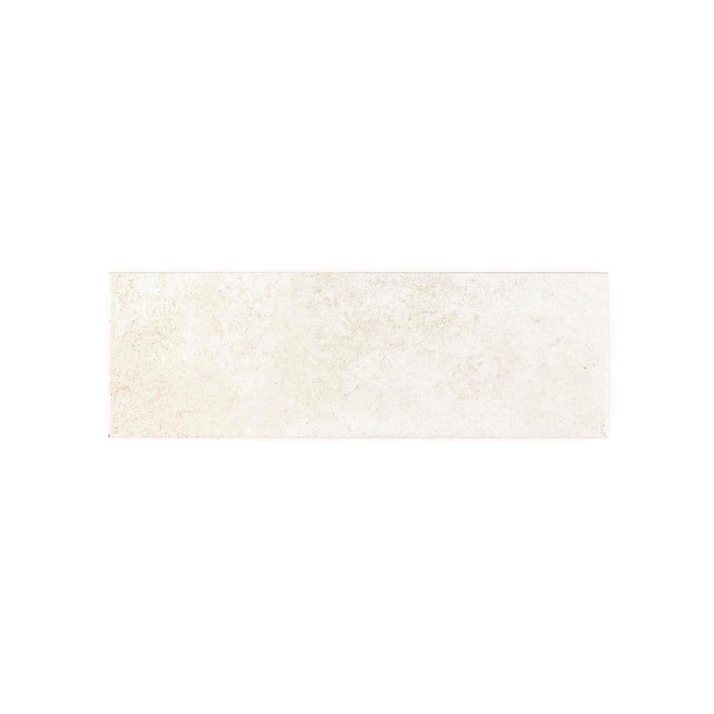Take Home Tile Sample - Lumi Cream 4 in. x 6 in. Glossy Subway Ceramic Wall Tile Sample price history on PriceWatchPro