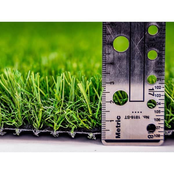 TrafficMaster Verde 12 ft. Wide x Cut to Length Green Artificial Grass Turf  TMVERDE1275 The Home Depot