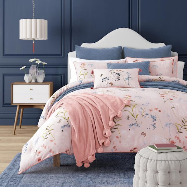 Unbranded Blakely Rose King 3Pc. comforter Set