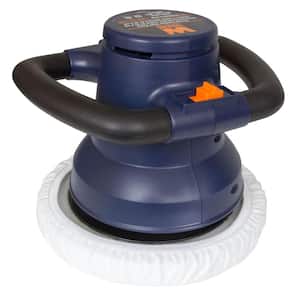 120-Volt 10 in. Waxer/Polisher in Case with Extra Bonnets