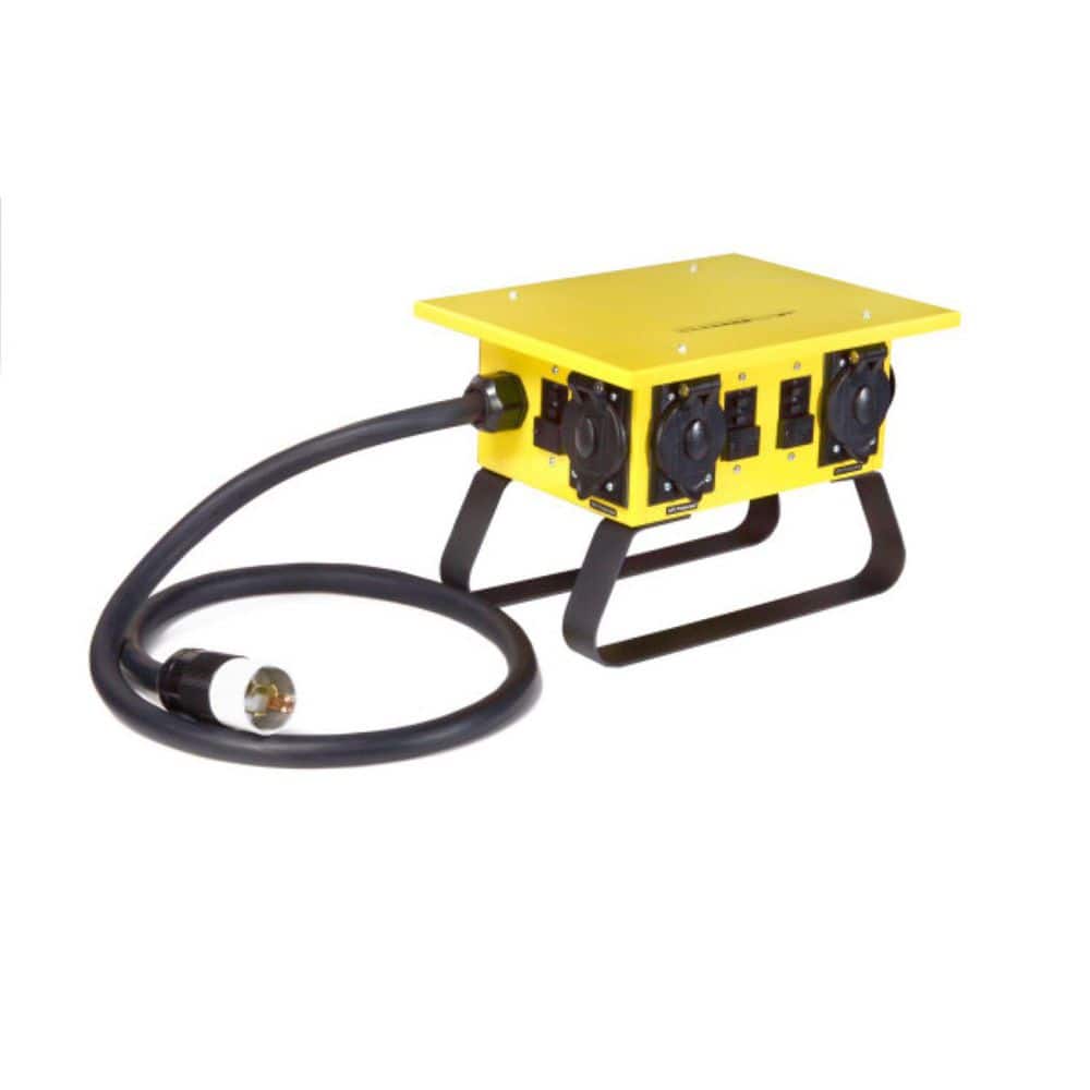 X‑Treme Box 4‑Outlet L5‑20 GFCI Twist‑Lock Temporary Power Distributor price history on PriceWatchPro