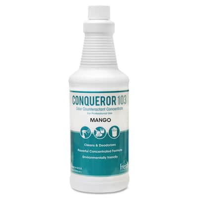 32 oz. Bottle Conqueror 103 Odor Absorber Counteractant Concentrate, Mango (12-Carton)