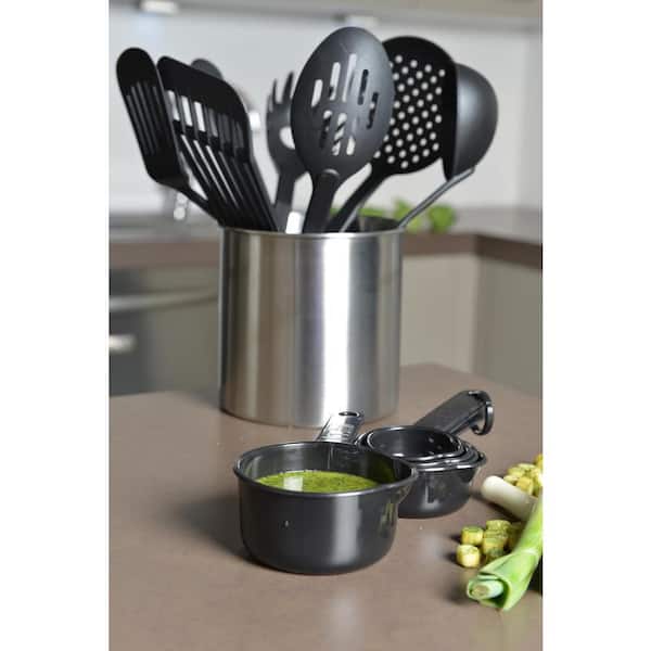 23 Nylon Kitchen Utensils & Stainless Steel Cooking Utensils Set