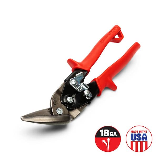 Wiss 9-1/4 in. Compound Action Offset Straight and Left Cut Aviation Snips