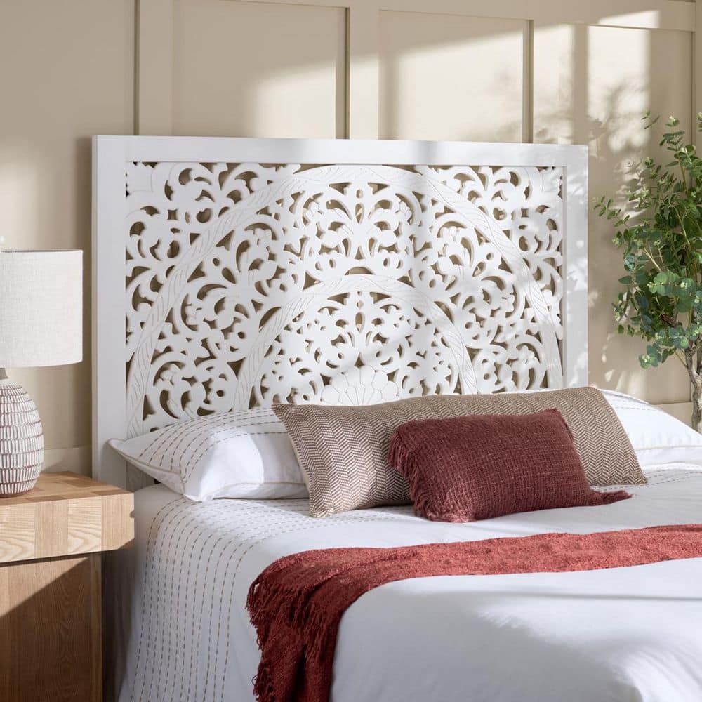 Remedy White Full Open Frame Headboard