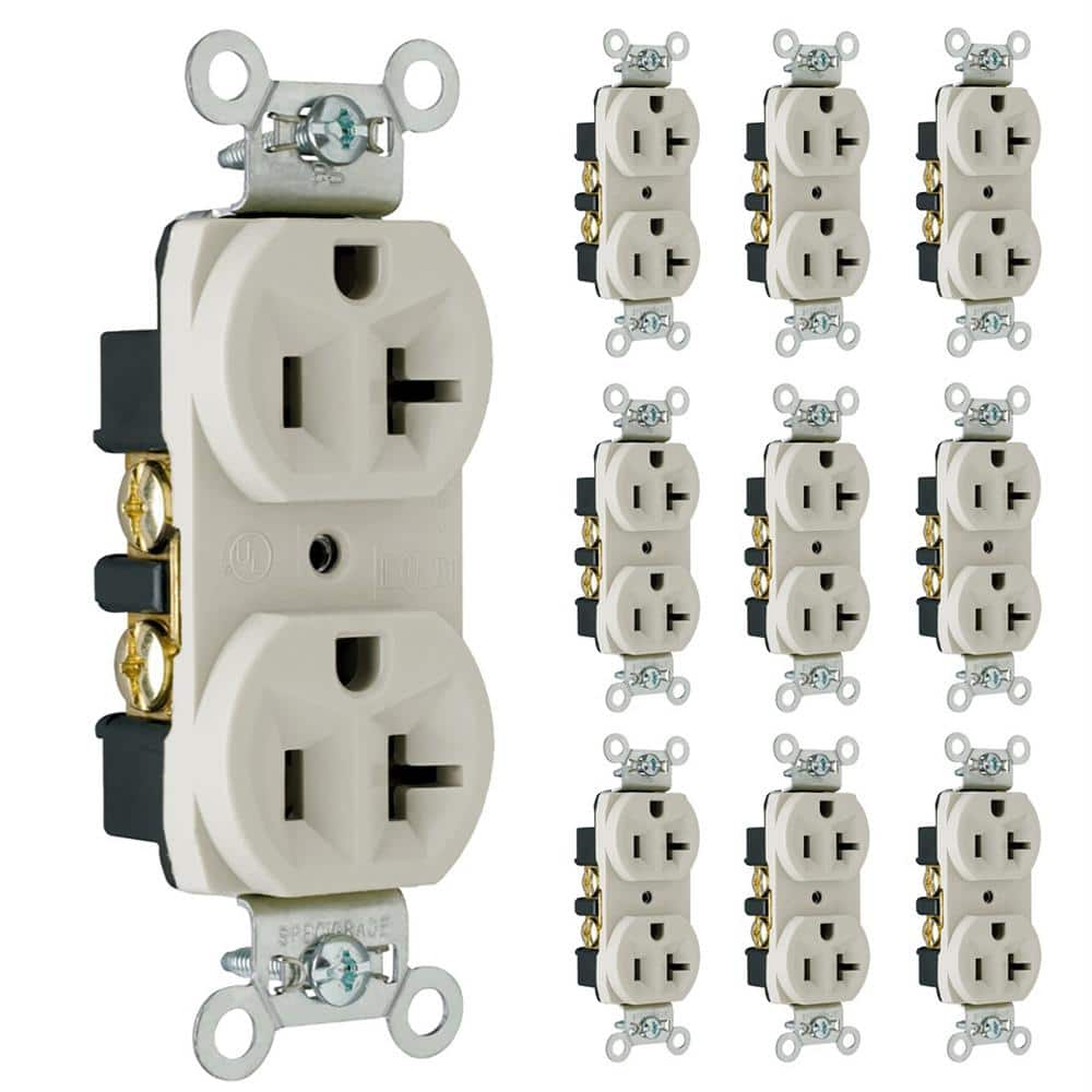 Legrand Pass and Seymour 20 Amp 125-Volt Commercial Grade Backwire