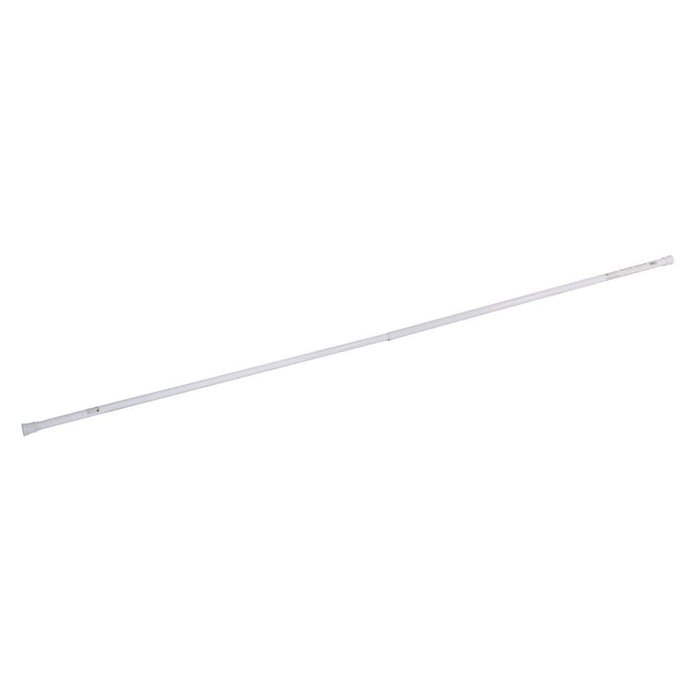 Classic Adjustable Straight Tension Shower Curtain Rod for Bathroom