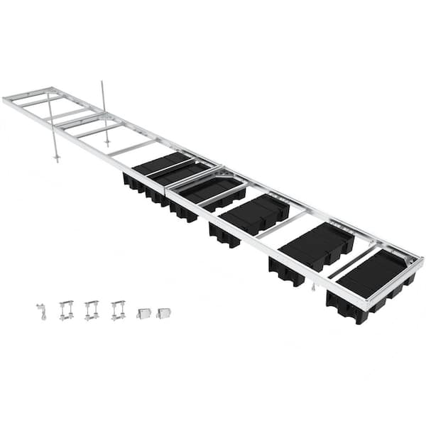 QPF-495 5 ft. x 40 ft. Floating Aluminum Straight Dock Kit-no decking