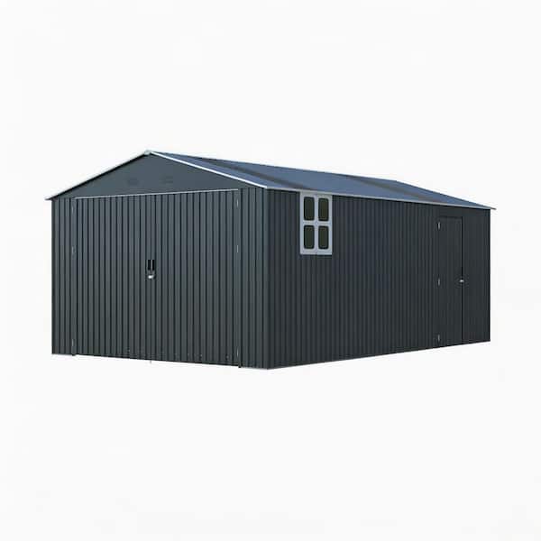 i*s様 【処分価格】NEAT_house 43 standard VAMOP 13 ft. W x 20 ft. D Metal Shed with 2 Windows, 2 Skylight