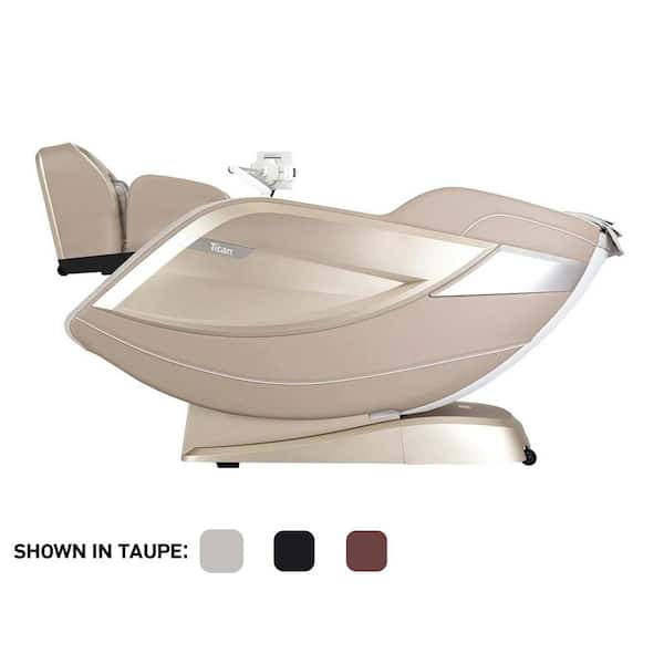 TITAN Pro 8500 MAX Brown Faux Leather Reclining 4D Massage Chair