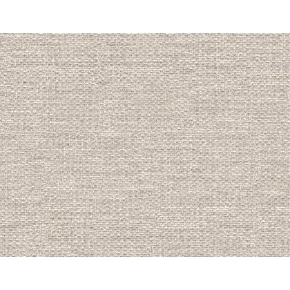 Seabrook Designs 60.75 sq. ft. Alba Beige Nomi Embossed Vinyl Unpasted ...