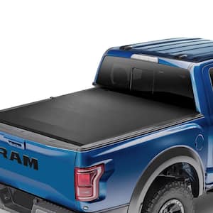 Quad-Fold Truck Bed Tonneau Cover, Compatible with 2002-2024 Dodge Ram 1500 (Inclu. Classic & New), 2003-2024 Dodge