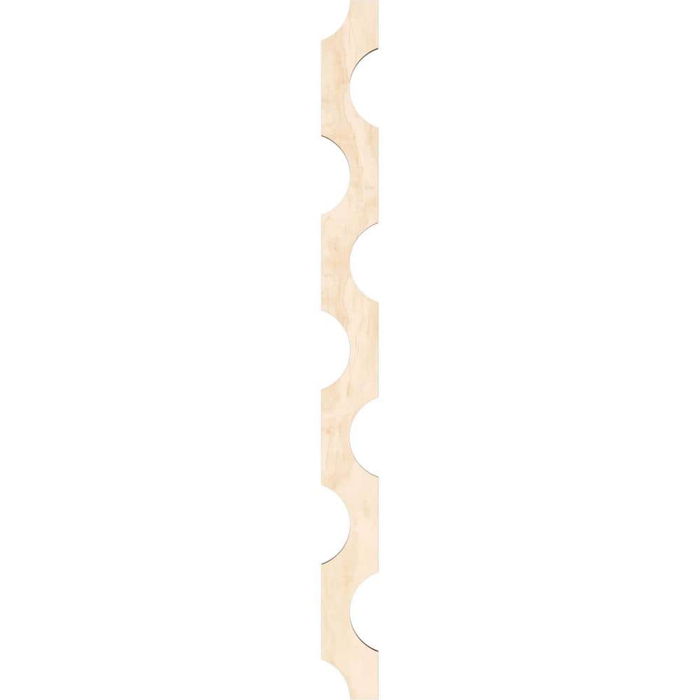 Pomeroy 47" Birch Adjustable Decorative Wood Slat Wall Panel Kit