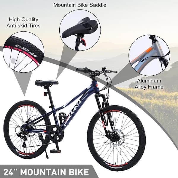 Girls blue mountain discount bike