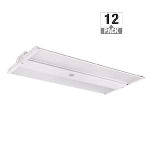 2 ft. 200W Equivalent 8,400-15,800 Lumens Compact Linear Integrated LED Dimmable White High Bay Light 4000K (12-Pack)