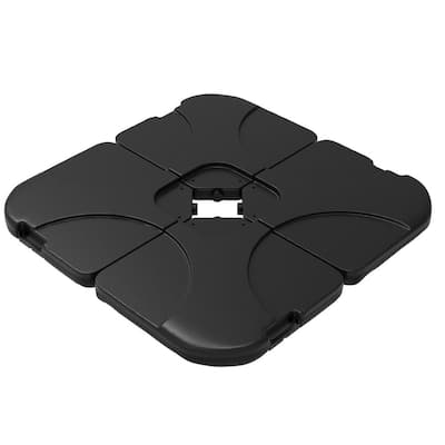 Reviews For Gymax 40 Lbs. Round Weighted Patio Umbrella Base Heavy-Duty