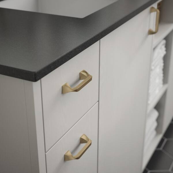 Liberty - Everly 3 in. (76 mm) Center-to-Center Champagne Bronze Cabinet Drawer Bar Pull