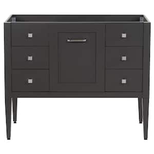 Hensley 42 in. W x 22 in. D x 34 in. H Bath Vanity Cabinet without Top in Shale Gray