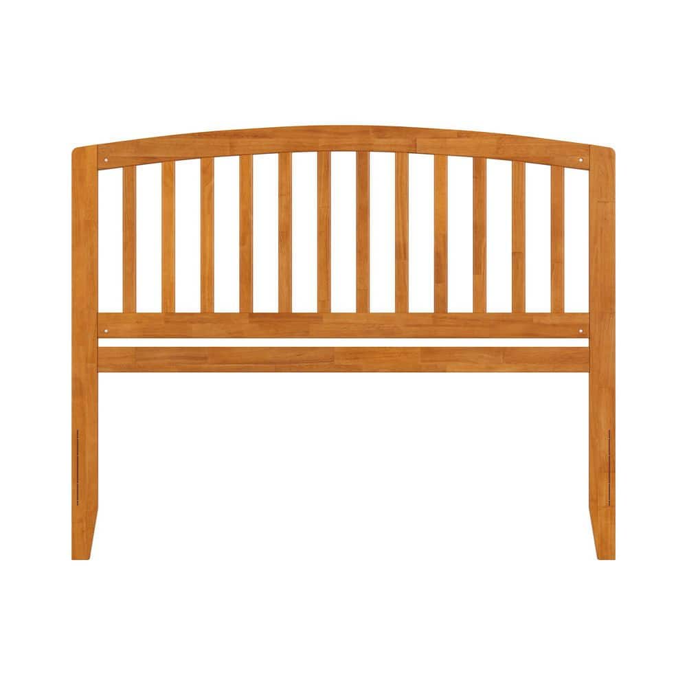 Richmond Light Toffee Solid Wood Queen Headboard with USB Charger
