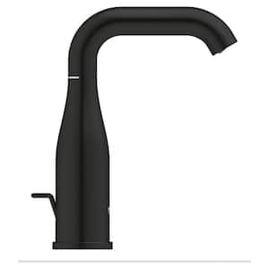 Essence New M-Size Single-Handle Single Hole Bathroom Faucet in Matte Black