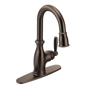 Brantford Single-Handle Pull-Down Sprayer Bar Faucet Featuring Reflex in Oil Rubbed Bronze