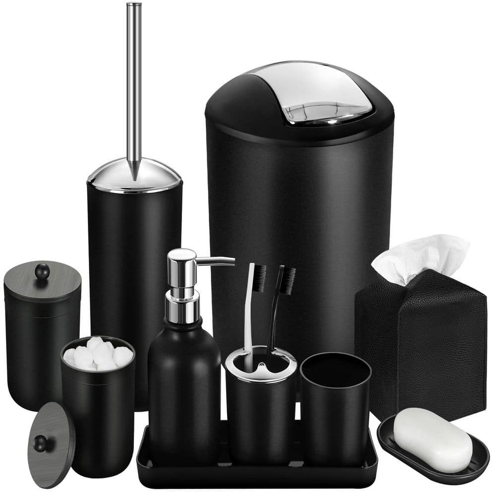 Bathroom Accessory Sets With Trash Can