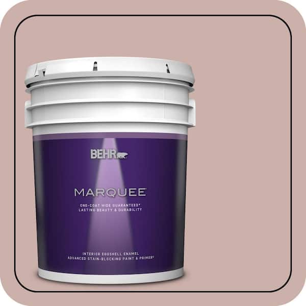 BEHR MARQUEE 5 gal. Home Decorators Collection #HDC-CT-07A Vintage Tea Rose One-Coat Hide Eggshell Enamel Interior Paint & Primer