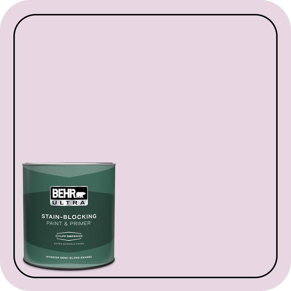 1 qt. #CE-03 Unfading Dusk Extra Durable Semi-Gloss Enamel Interior Paint & Primer price history on PriceWatchPro