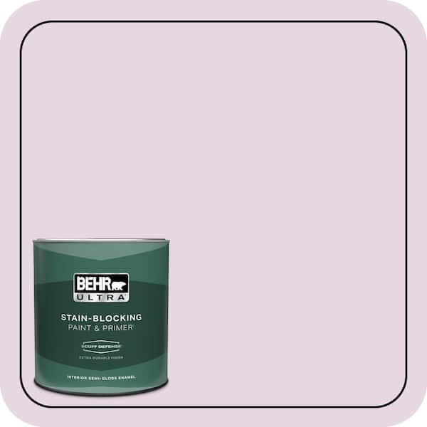 BEHR ULTRA 1 qt. #CE-03 Unfading Dusk Extra Durable Semi-Gloss Enamel Interior Paint & Primer