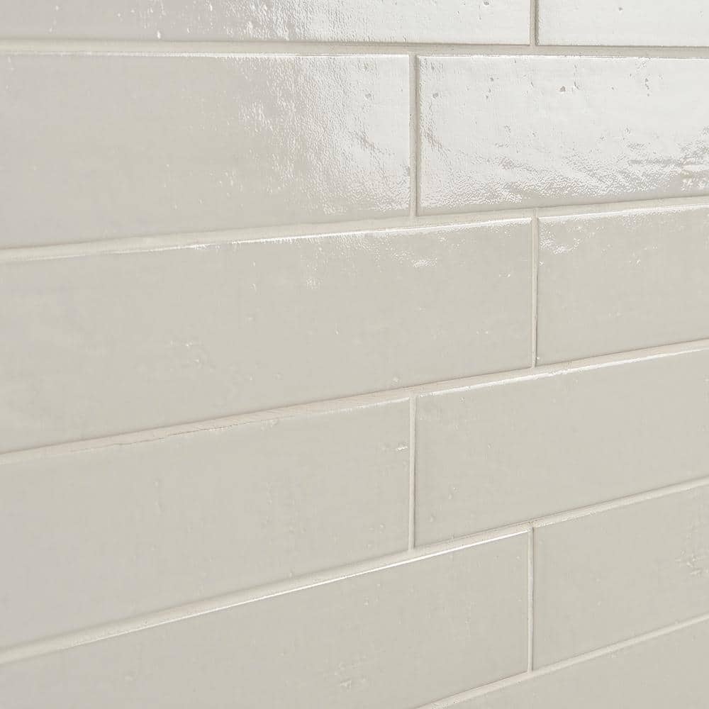 Appaloosa Bone 3" x 18" Polished Porcelain Floor and Wall Tile