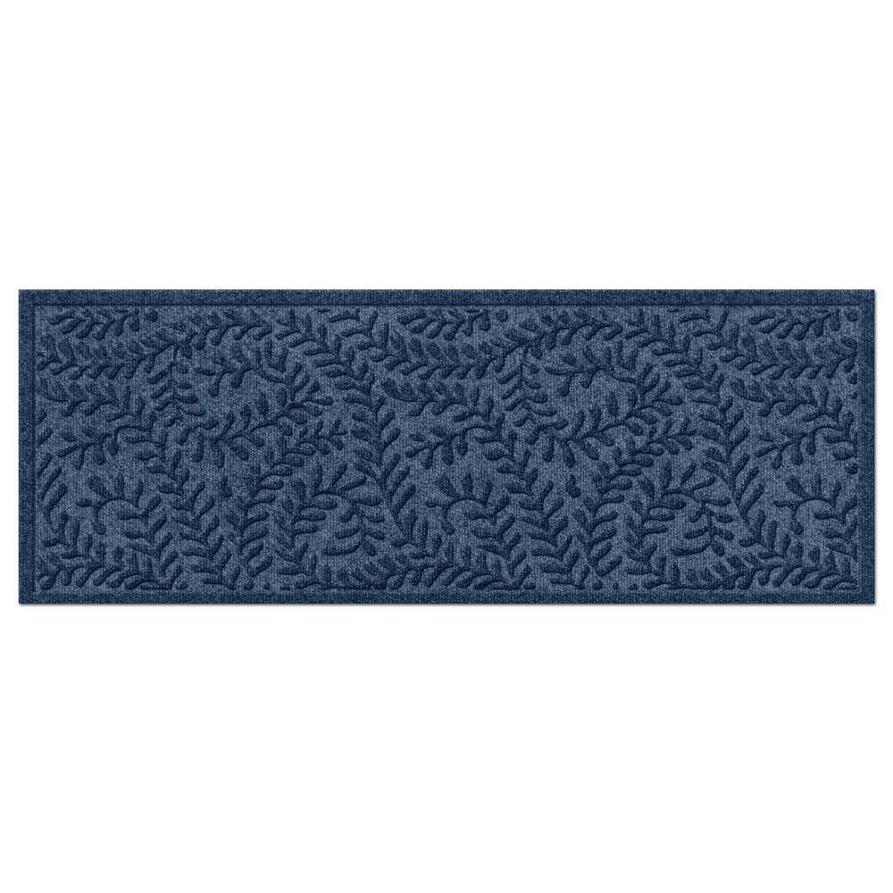 Waterhog Boxwood Navy 30 in. x 97 in PET Polyester Indoor Outdoor Runner price history on PriceWatchPro