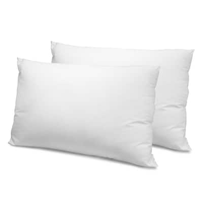 Hypoallergenic Down Alternative Jumbo Pillow (Set of 2)