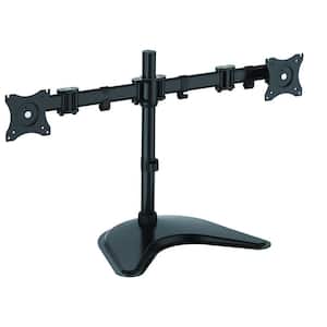 Dual Monitor Desk Mount Arm for 13 in. - 27 in. Screens, Holds 2 Monitors, 45 Degree Tilt, 17.6 lb. Capacity