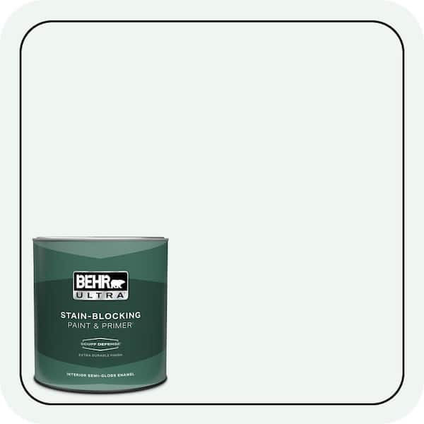 BEHR ULTRA 1 qt. #T13-14 Heavy Sugar Extra Durable Semi-Gloss Enamel Interior Paint & Primer