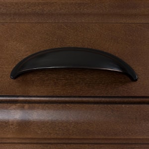 2-7/8 in. Center-to-Center Oil Rubbed Bronze Classic Bin Cabinet Pull (10-Pack)