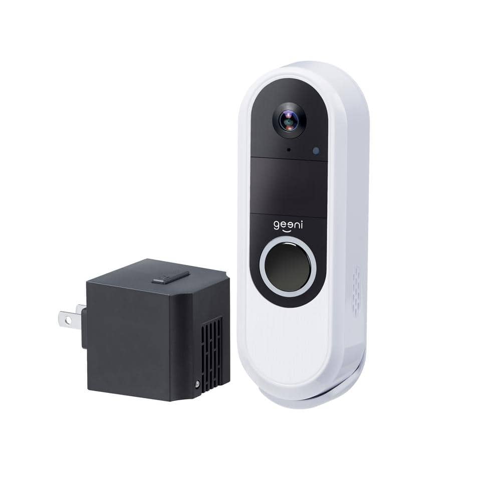 Geeni QUICKPEEK Wireless WiFi Smart Video Doorbell Camera with