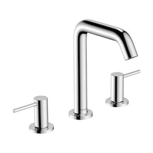 Tecturis S 8 in. Widespread Double Handle Bathroom Faucet in Chrome